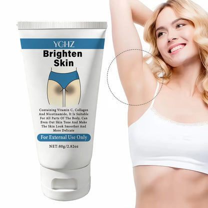 Skin Brightening Cream, Skin Brightening Moisturizing Cream, Deep Hydration, Refreshing and Non-Sticky, Moisturizing Skin Care Cream, Skin Care 80g