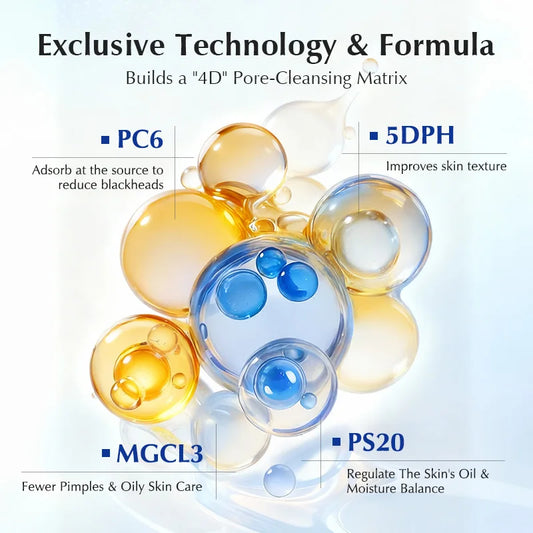 Korean Facial Cleanser – Salicylic Acid + Niacinamide, Blue Lotus & Lotus Extract for Fresh Clean & Oil-Balanced Skin