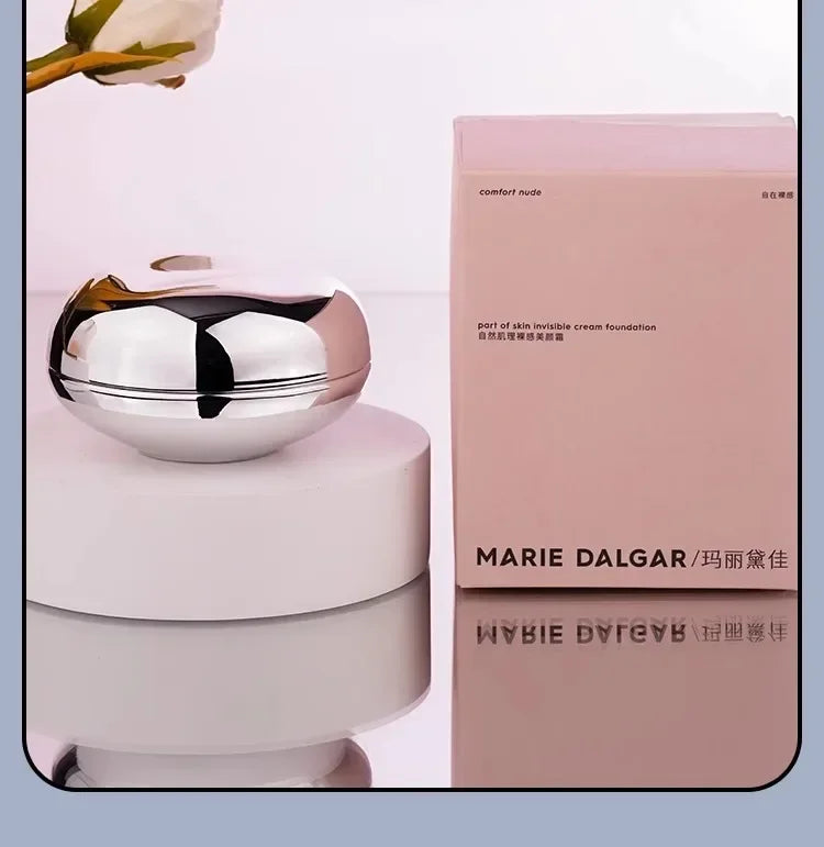 MARIE DALGAR Liquid Foundation 900 Mesh Foundation Cream Full Coverage Makeup Concealer Long-Lasting Rare Beauty Cosmetics