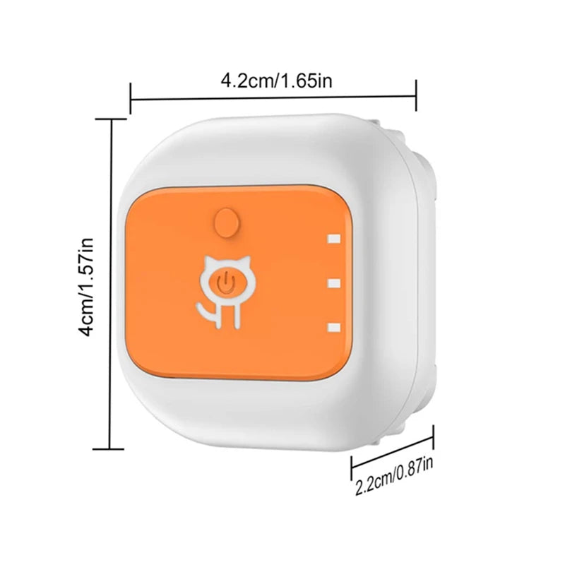 Mini Pet GPS Tracker Global 4G LTE Smart Anti Lost Device with SOS Alert and Geo Fence History Route for Cats Dogs iOS Android
