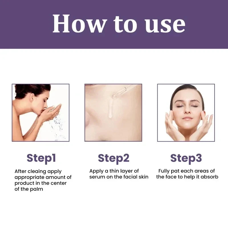 Facial Retinol Serum Whitening Moisturizing Fade Fine Lines Reduce Wrinkle Lift Firm Rejuvenate Your Face Korean Cosmetics 30ml