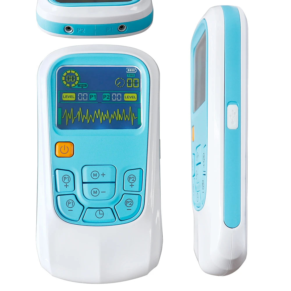 25 Modes 50 Levels EMS Tens Electroestimulador Muscular Massager Neck Shoulder Back Pain Relief Electric Physiotherapy Massage