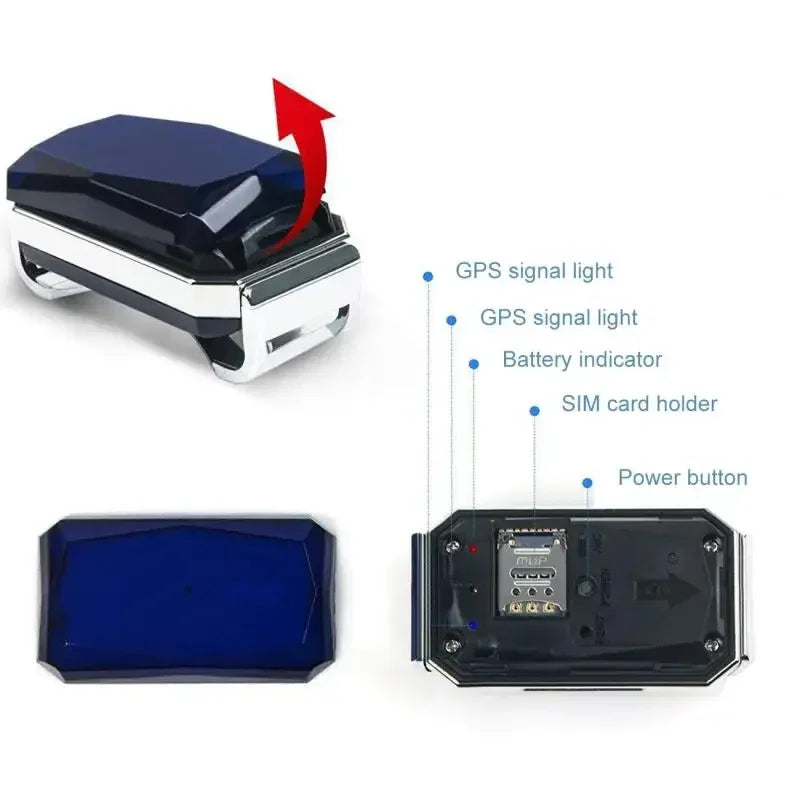 IP67 Waterproof GPS Pet Collar Tracker with WiFi Light My Store 2