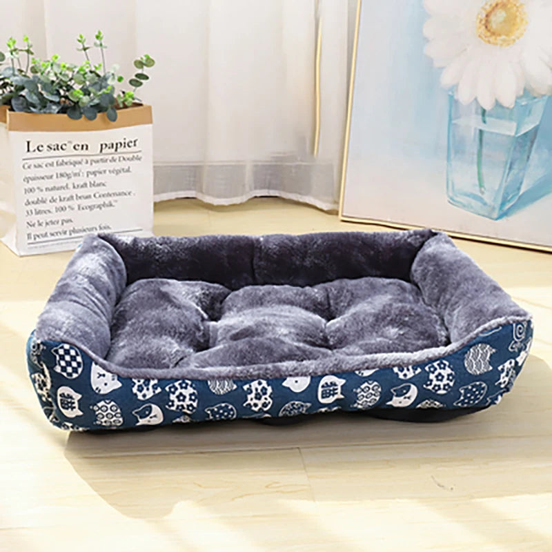 Pet Dog Bed Sofa Mats Winter Pet Products Coussin Chien Accessories Dogs Basket Supplies For Large Medium Small House Cat Bed Dureve