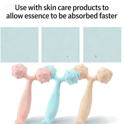 Facial lifting, firming, facial massager, muscle relaxation, face slimming, manual massage roller beauty tool