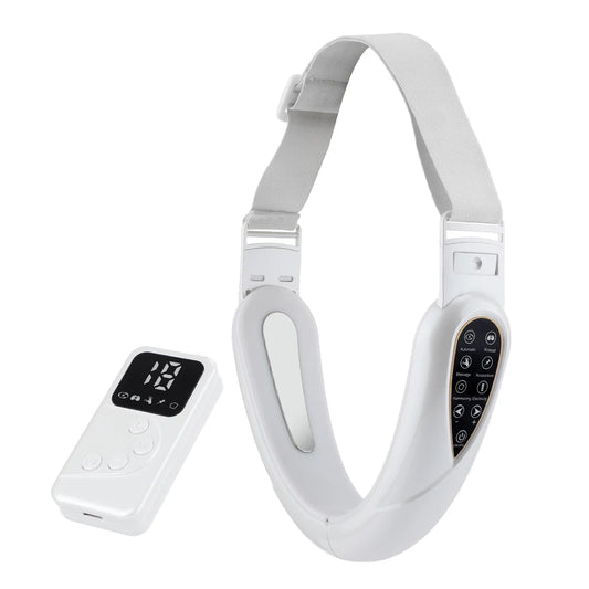 V Face Facial Machine Electric V-Line Up Lift Belt Face Massage LED Face Skin Lifting Firming Beauty Device Double Chin Reducer