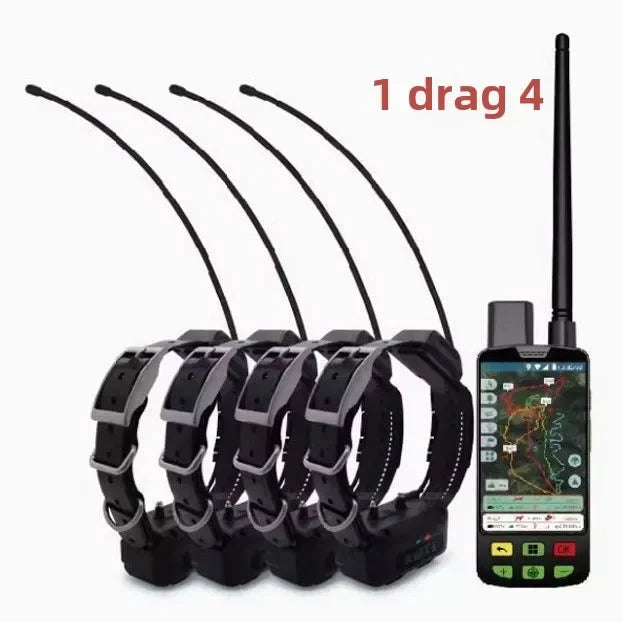 Eseek GPS Hunter Dog Tracker for Hunting Dogs Pet Training Supplies With Handheld And 2 Training Collars