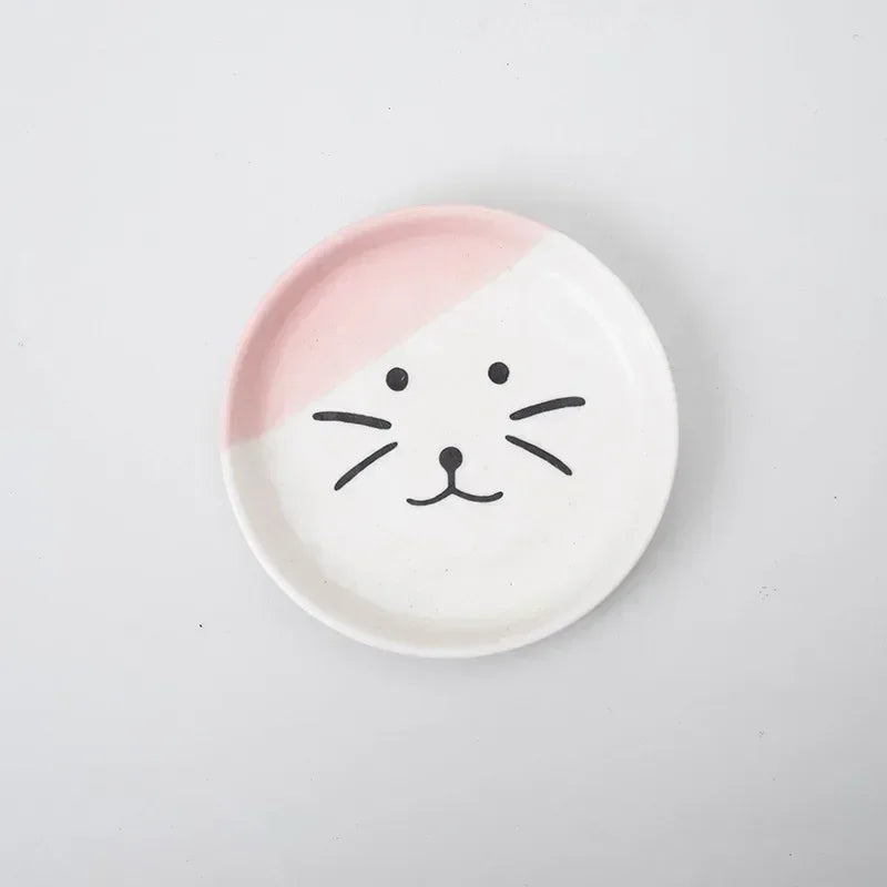 Pet Stand Bowl Ceramic Cat Food Bowl High Foot Raised Feeding Bowl For Cats Dogs Outdoor Drinking Feeding Pet Supplies Daily Use