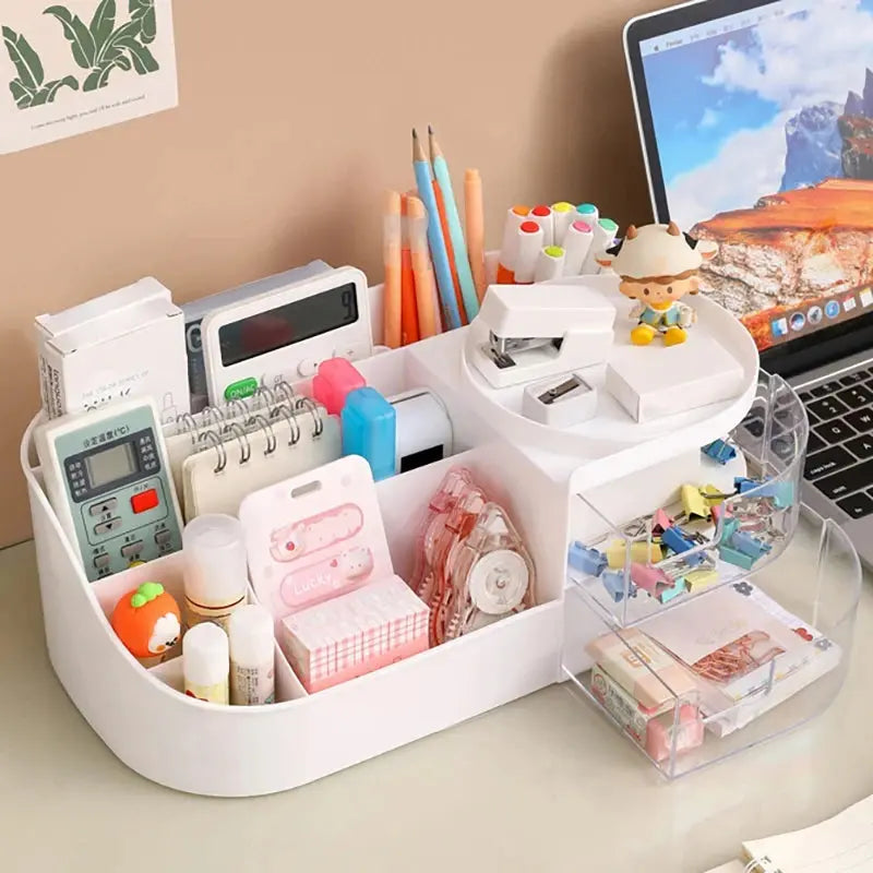 Makeup Storage Box with Mirror & Touch Light My Store 2