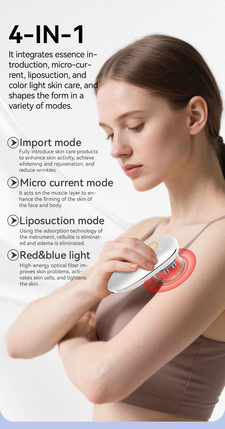 Electric Face And Body Sculpting Massager Anti Cellulite Slimming Weight Loss Beauty Massage Tools For Home Use