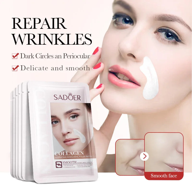 Firming Fine Lines Hydrocrystaline Patch Lifting Sagging Facial Skin Deep Nourishing Facial Mask Korean Facial Care Product