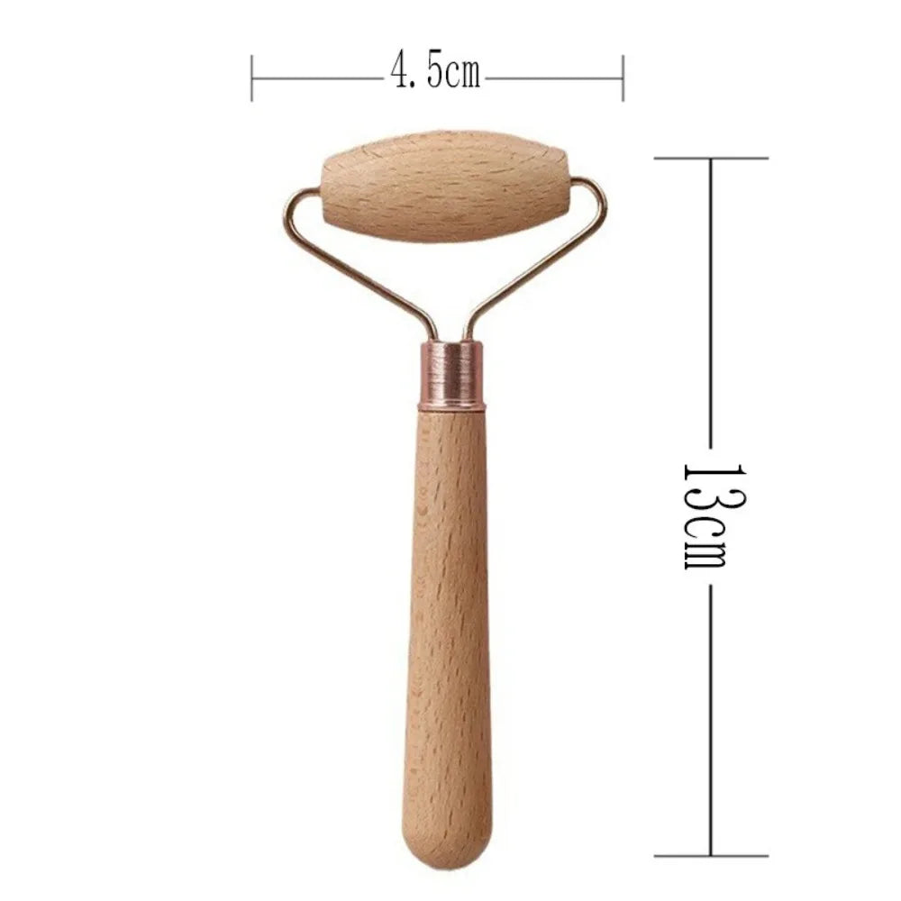 6/7/8Pcs/Set Wooden Facial Massage Tools Scraping Board Roller Face Massager Kit Durable Anti-Aging Facial Care Kit Skin Care