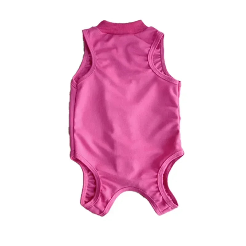 Pet Anti-licking Sterilization Cat Surgery Suit for Small Medium Dog Vest Four-legged Jumpsuit Puppy Kitten Clothes Chihuahua
