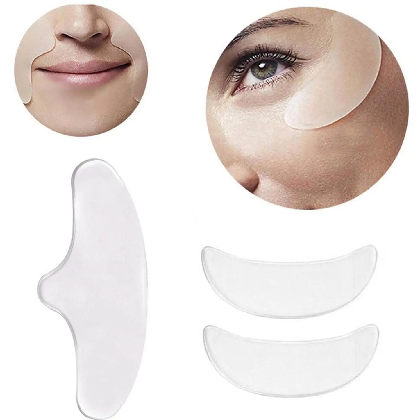 Anti Wrinkle Forehead Patch Forehead Line Removal Gel Patch Eye Mask Firming Lift Up Mask Stickers Anti-aging Face Skin Care