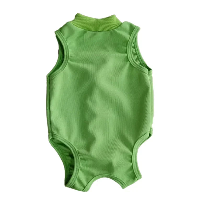 Pet Anti-licking Sterilization Cat Surgery Suit for Small Medium Dog Vest Four-legged Jumpsuit Puppy Kitten Clothes Chihuahua