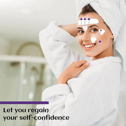 Silicone Facial Anti Wrinkle Patches Forehead  Face Smile Lines Anti-Ageing Wrinkle Prevention Face Patches Skin Care Tool