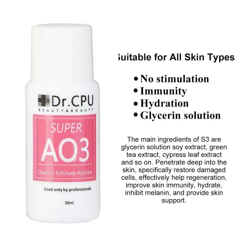 Face Deep Cleaning Aqua Serum Peeling Solution Skin Essence Product for Hydro Facial Dermabrassion Beauty Machine (30ml=800ml)