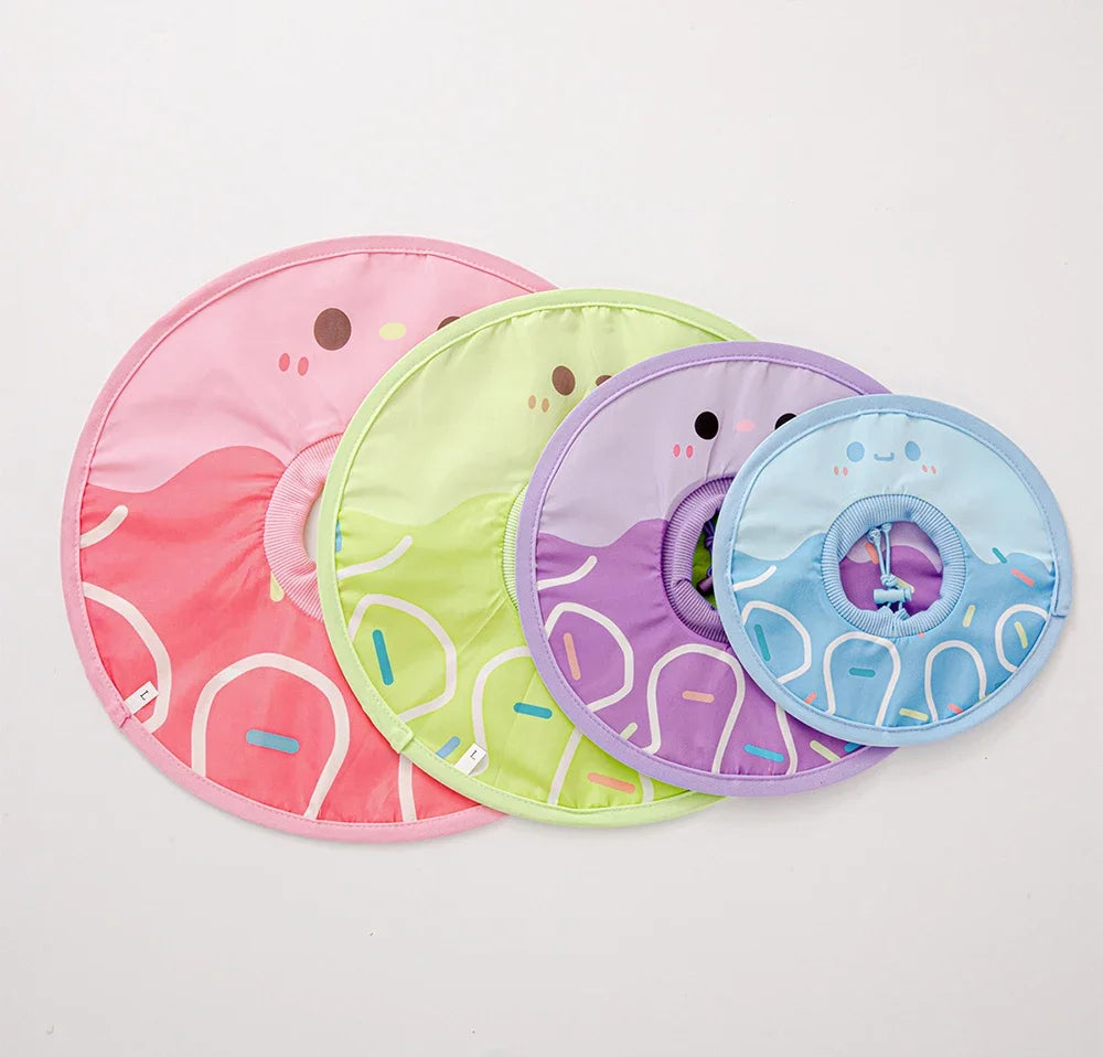 Pet Collar Anti Bite Surgical Anti Lick Wound Healing Protection Sunflower Shaped Cat Recovery Collar Elizabethan Collar