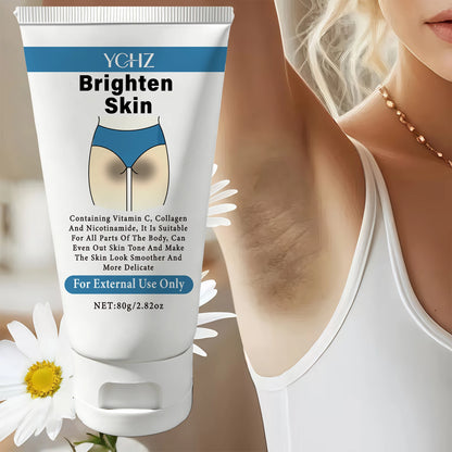 Skin Brightening Cream, Skin Brightening Moisturizing Cream, Deep Hydration, Refreshing and Non-Sticky, Moisturizing Skin Care Cream, Skin Care 80g