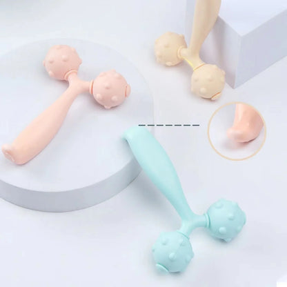 Facial lifting, firming, facial massager, muscle relaxation, face slimming, manual massage roller beauty tool