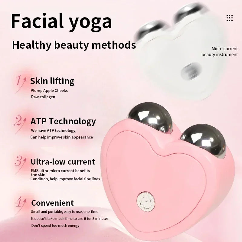 EMS Microcurrent Face Lifting Massager Roller My Store 2