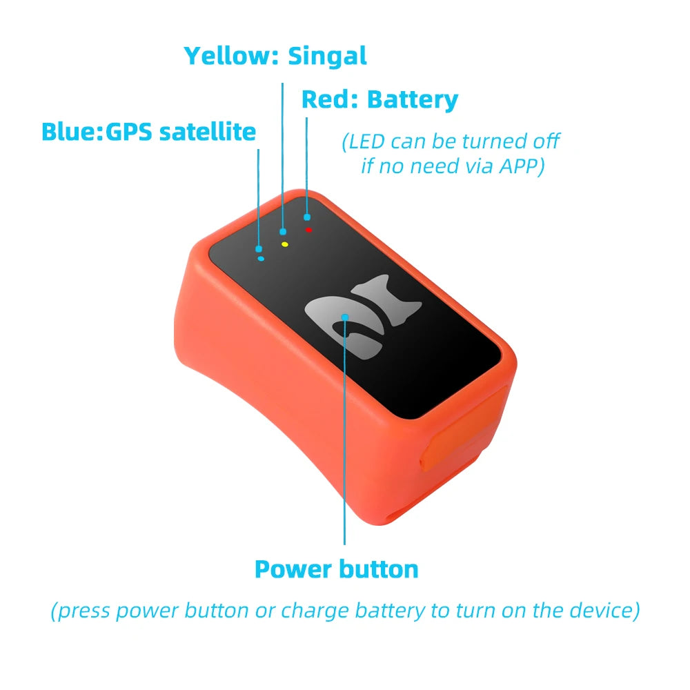4G Pet GPS Tracker Collar Waterproof Dog Cat Locator with Health Monitor,Geo-Fence,Cold Resistant For iOS Android