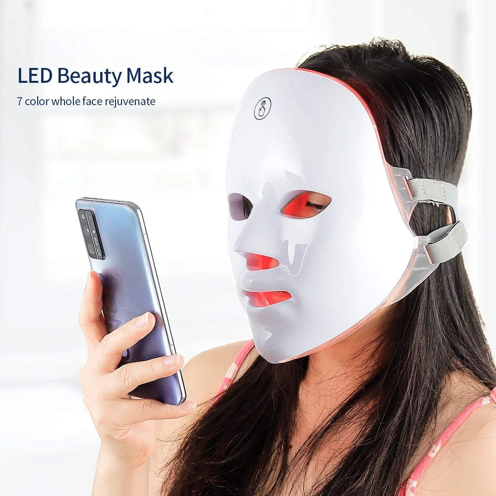 7 Color LED Face & Neck Beauty Mask My Store 2