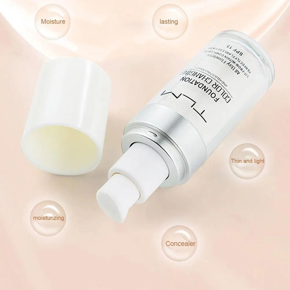 Women Foundation Magic Color Changing Foundation Liquid Soft Matte Long Lasting Hydrating Makeup Base makeup
