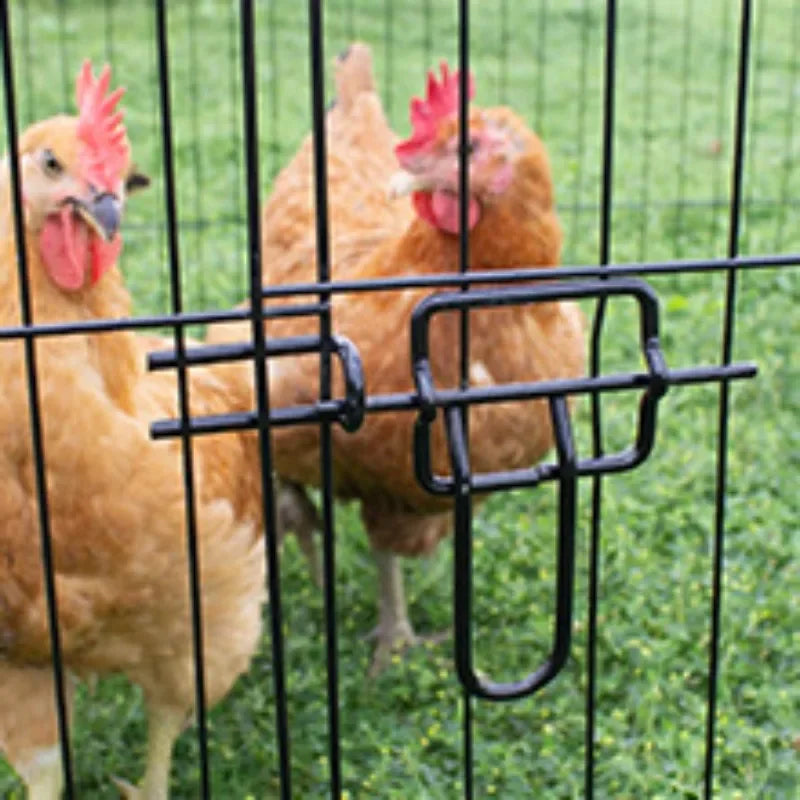 Foldable and Detachable Outdoor Poultry Cages Multifunctional Farm Animal Supplies Large Chicken Coop Walk-in Poultry Run