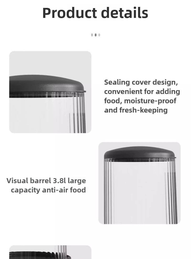 Cat Water Dispenser Moisture-proof Feeders and Water Fountain Large Capacity Detachable Design Cat Accessories for Cats