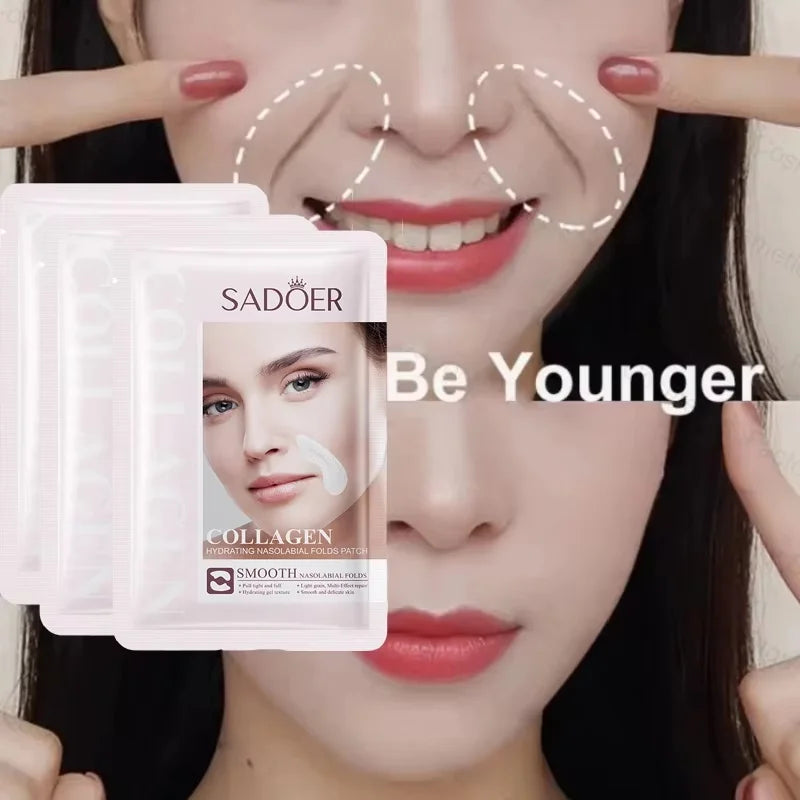 Firming Fine Lines Hydrocrystaline Patch Lifting Sagging Facial Skin Deep Nourishing Facial Mask Korean Facial Care Product