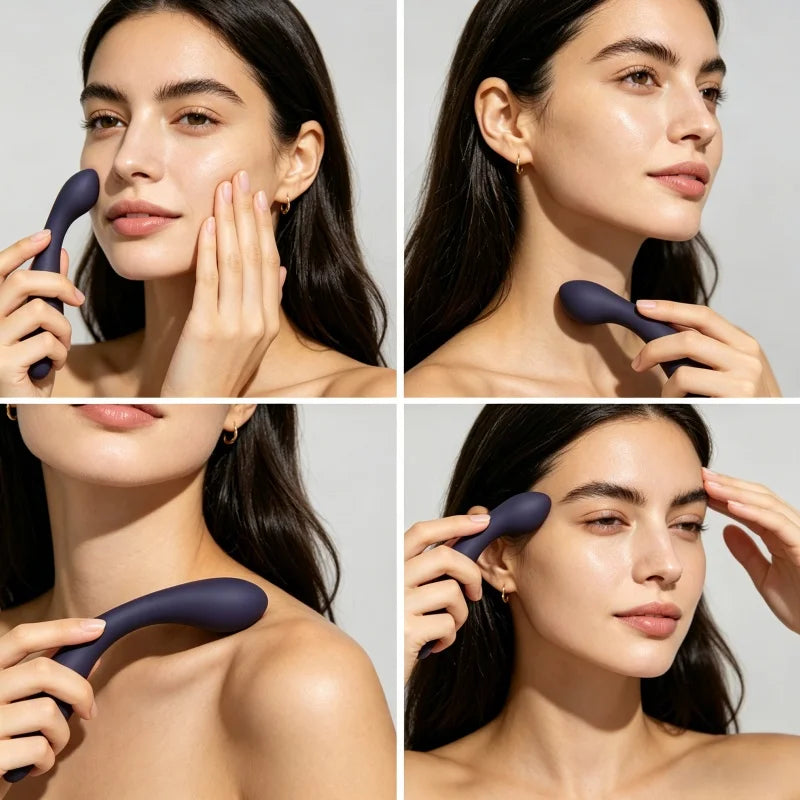 Facial Silicone Massage Manual Operation Multifunctional Beauty Salon Same Massage Facial Lifting Muscle Training Product