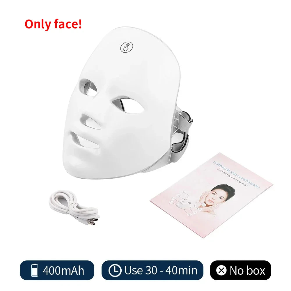 7 Color LED Face & Neck Beauty Mask My Store 2