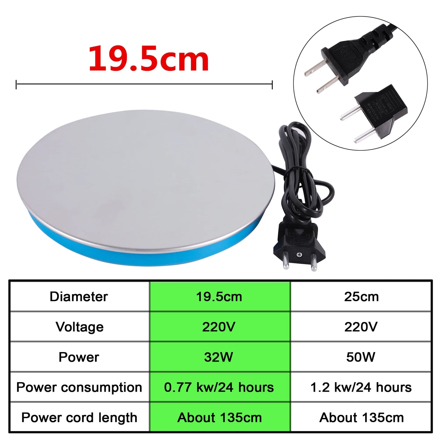 Poultry Drinking Water Constant Temperature Base Safe and Durable Poultry Waterer Drinker Heated Base Farming Equipment 1Pc