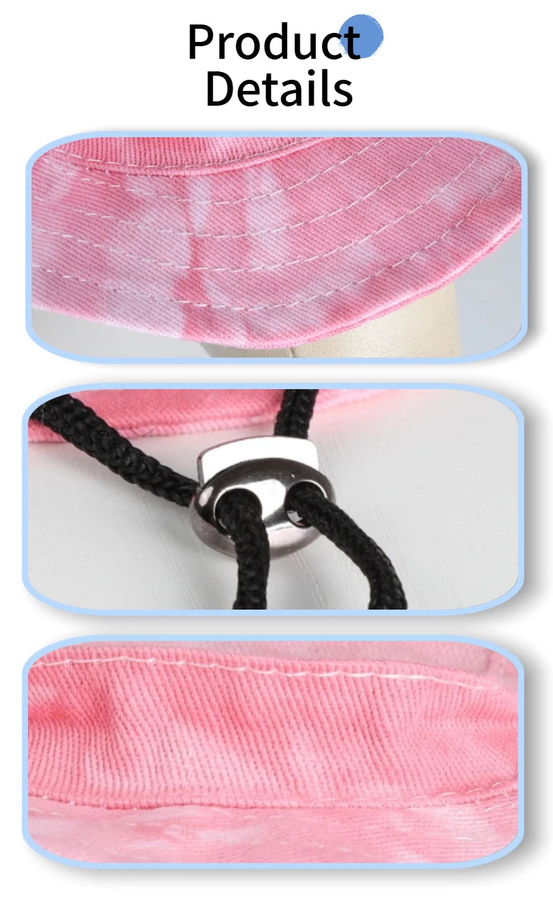 Pet cat fishing hat - Fashionable and cute. Essential for your cat's summer outdoor outfit.