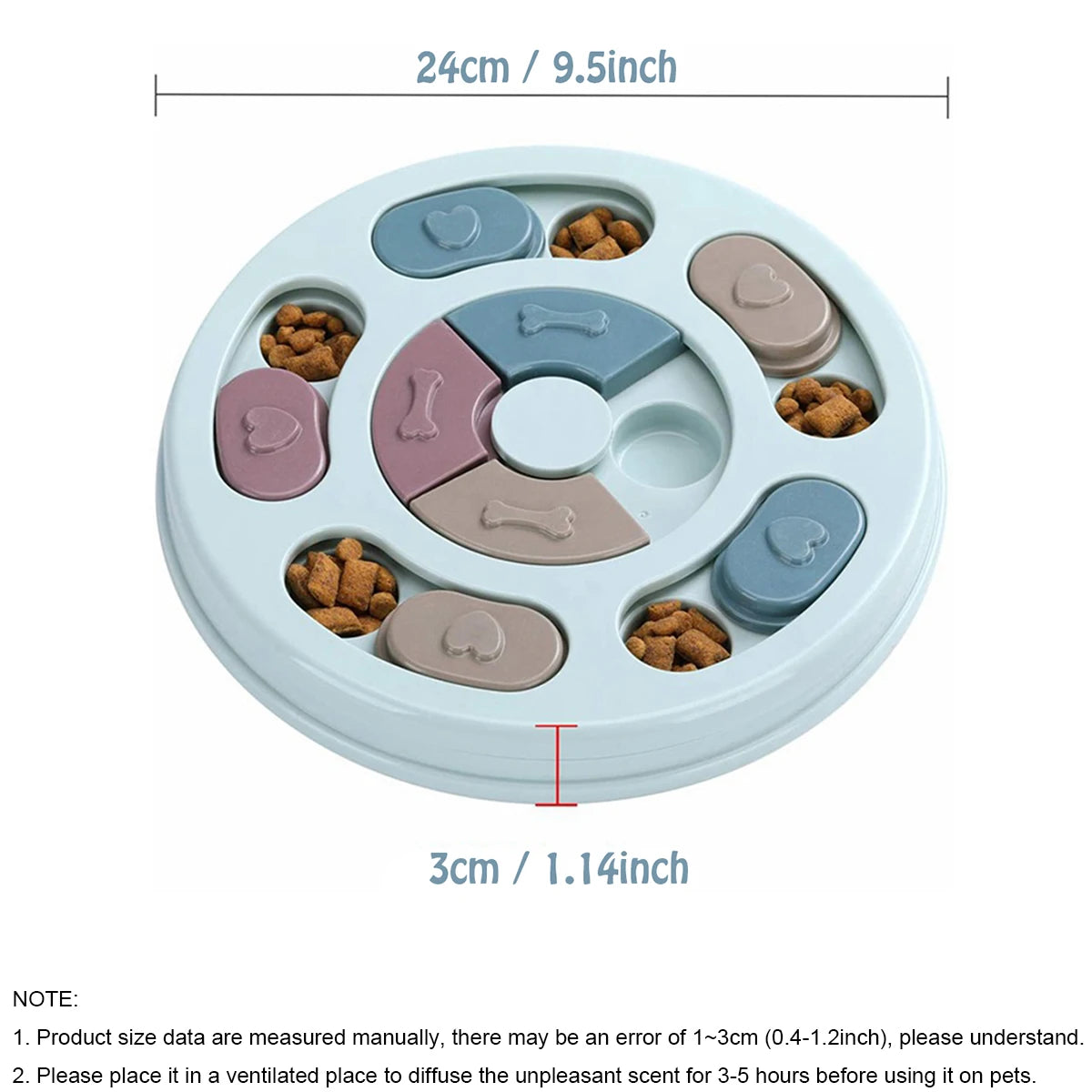 A Dog Food Hiding Bowl, Slow Food Training, Dog Educational Toy To Relieve Boredom, Interactive Educational Feeding Toy