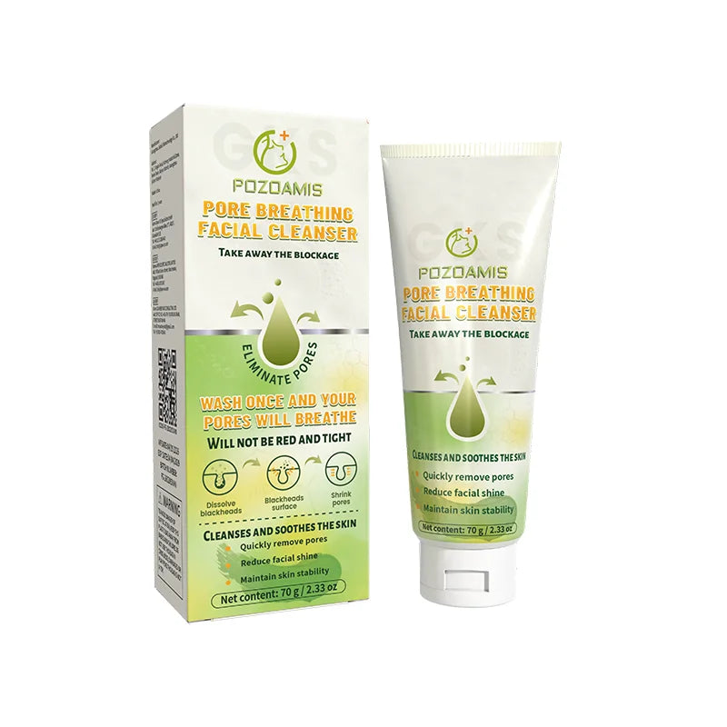 Facial cleanser gently cleanses and soothes the skin, leaving it smoother and more delicate. Suitable for both men and wome