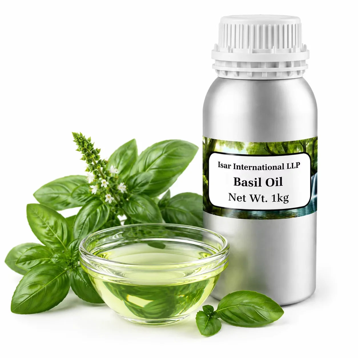 Wholesale High Quality Basil Essential Oil 100% Pure & Natural Basil Oil for Aromatherapy Scalp Nourishing & Skin Care