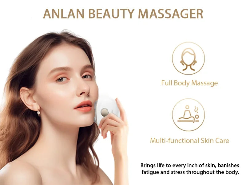 N Electric Guasha Massager EMS Face Lifting Anti-aging Remove Edema Firming Skin Clod Heat Scraping Skincare Beauty Device