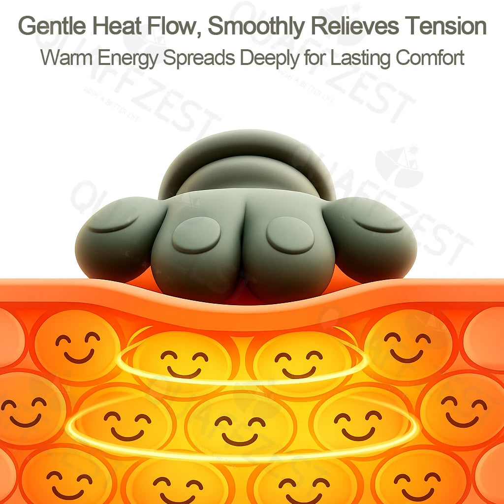 Bionic Finger Pressure Neck Massager Back and Shoulder Massager Electric Kneading Neck Deep Massage Muscle Relax