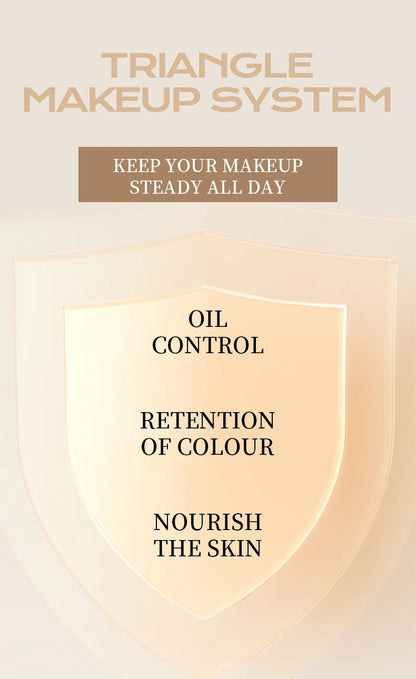 MACKANDY Serum Liquid Foundation Long-lasting Makeup, Full Coverage with Matte Finish, Radiant Formula for All Skin Types Vegan
