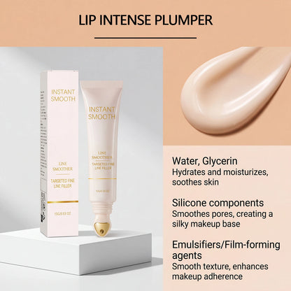 Soft and smooth makeup primer creates a clear, natural, and flawless makeup look that is light, moist and highly moisturizing.