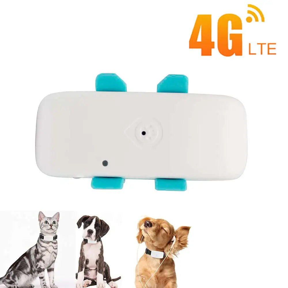 4G Dog GPS Tracker Cat Pet 4G GPS Locator Mini GPS Pets Tracker 4G GSM Best Dog GPS Tracker With Free APP Waterproof IP67