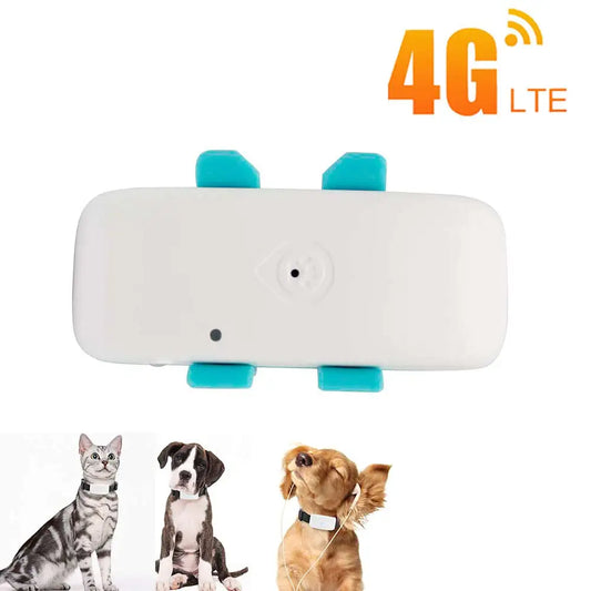4G Dog GPS Tracker Cat Pet 4G GPS Locator Mini GPS Pets Tracker 4G GSM Best Dog GPS Tracker With Free APP Waterproof IP67